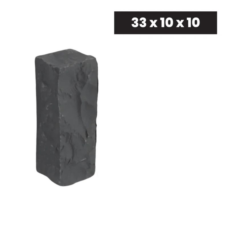 Palisada Ogrodowa Tiles Łupana G690 Bazalt Black 33x10x10 cm 1 szt.