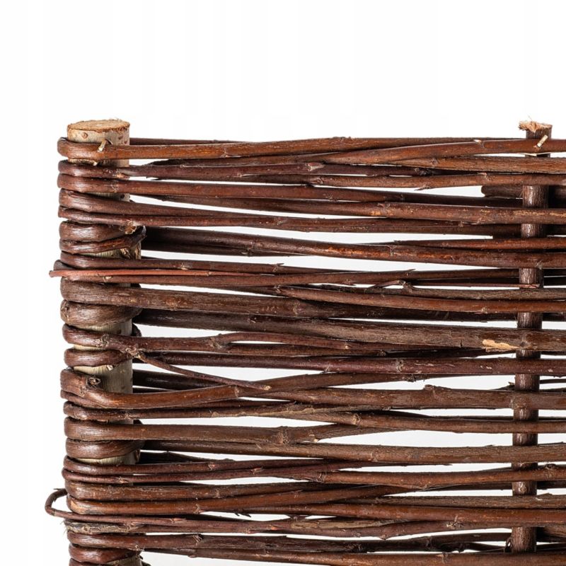 Palisada Wiklinowa KADAX Płotek 120x40cm Płot Obrzeże 1 szt.