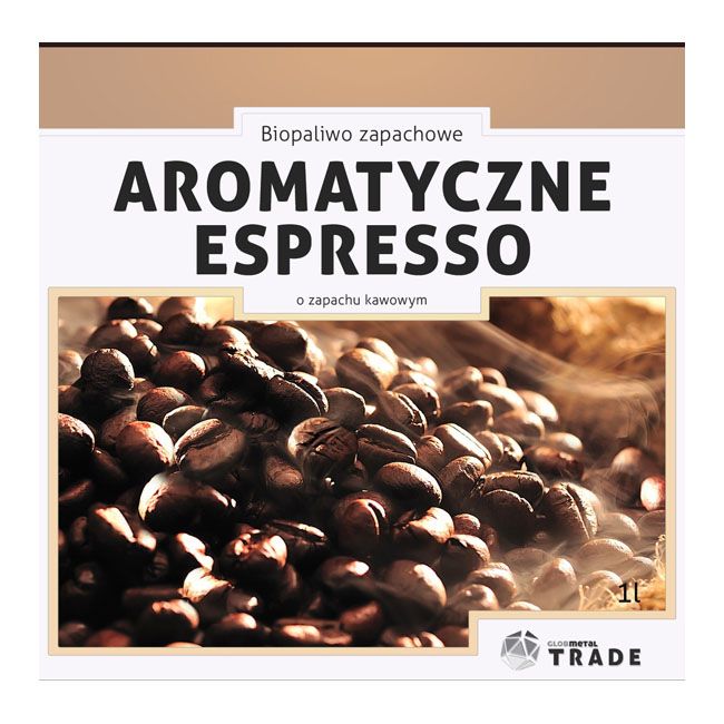 Paliwo do biokominka aromatyczne espresso 1 l