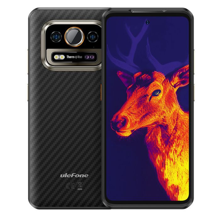 Pancerny Smartfon Ulefone Armor 25T 4G LTE 6GB/256GB Frost Black - 1 szt.