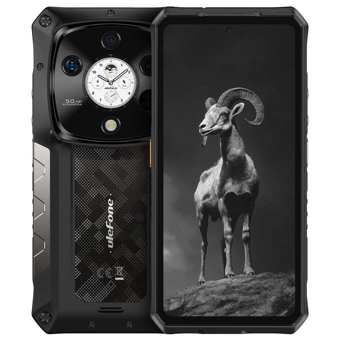 Pancerny Smartfon Ulefone Armor 28 Pro 5G 16GB 512GGB czarny - 1 szt.