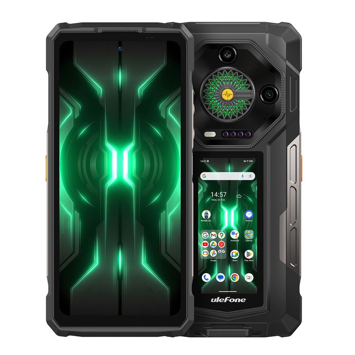Pancerny Smartfon Ulefone Armor 33 5G 16/512GB 2 Ekrany 25500 mAh - 1 szt.