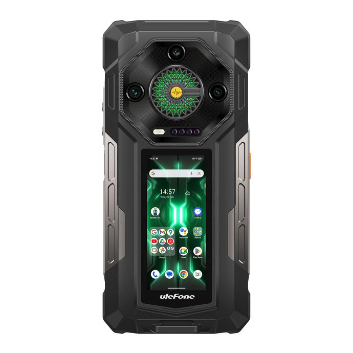 Pancerny Smartfon Ulefone Armor 33 5G 16/512GB 2 Ekrany 25500 mAh - 1 szt.