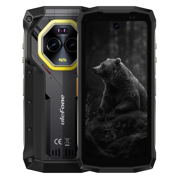 Pancerny Smartfon Ulefone Armor Mini 20 8GB/256GB (czarny) - 1 szt.