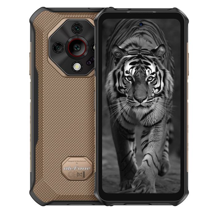 Pancerny Smartfon Ulefone Armor X16 6/128GB Brązowy - 1 szt.