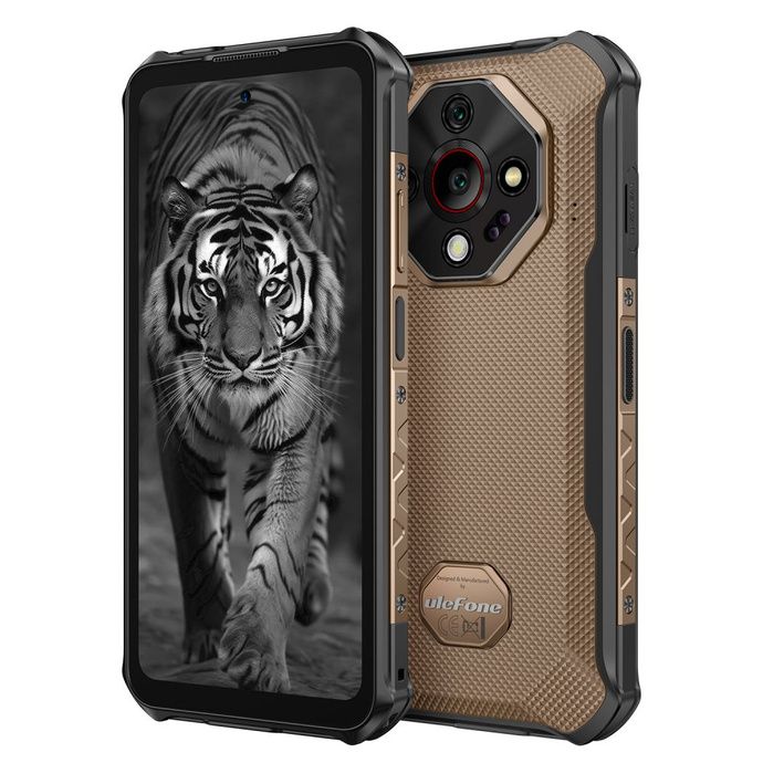 Pancerny Smartfon Ulefone Armor X16 6/128GB Brązowy - 1 szt.