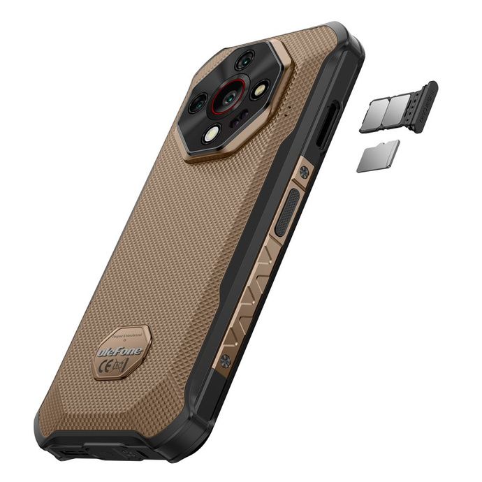 Pancerny Smartfon Ulefone Armor X16 Pro 5G 8/256GB Brązowy - 1 szt.