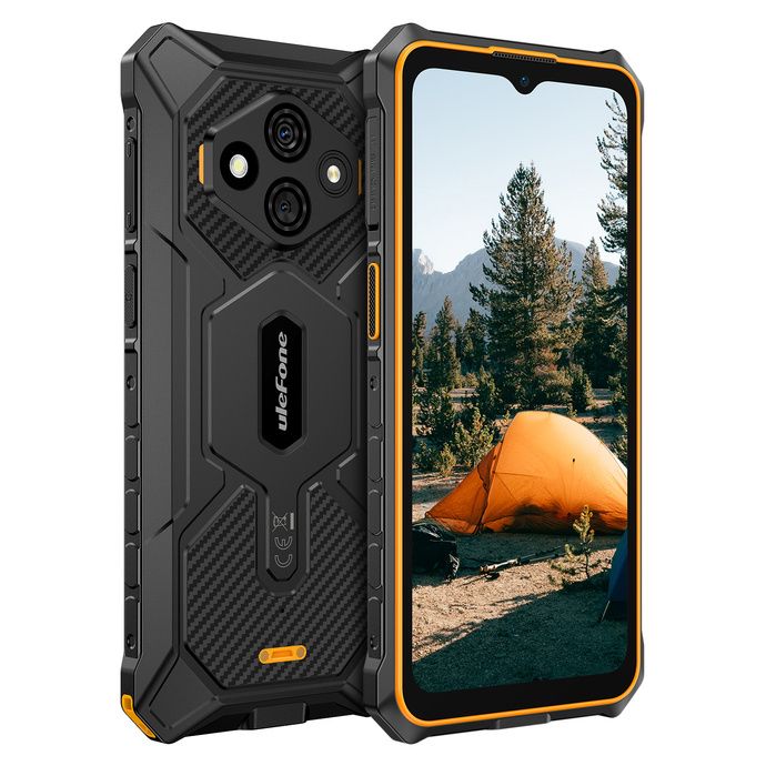 Pancerny Smartfon Ulefone RugKing 3 Pro 8GB/128GB pomarańczowy - 1 szt.
