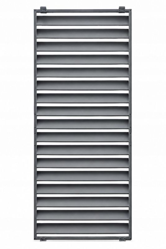 Panel Żaluzjowy Corciano poziomy 89.5x216 Antracyt Aluminium 1szt.