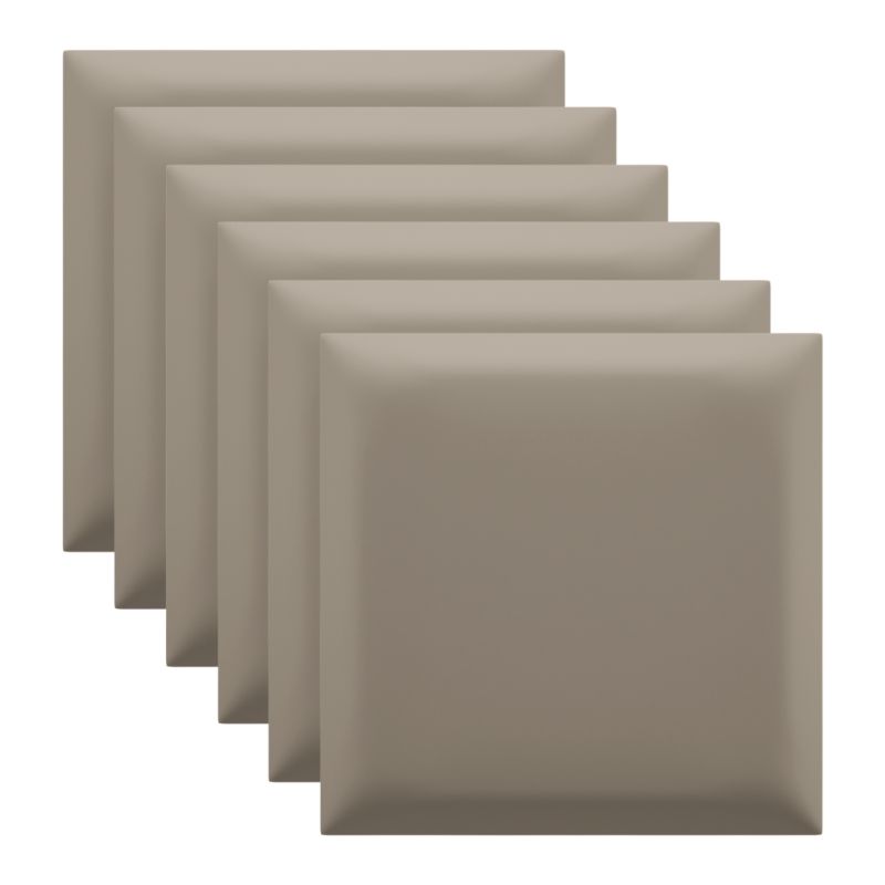 Panel ścienny tapicerowany Marbet Design SOFTLINE 30x30 cm RIVIERA16 beżowy 6 szt.