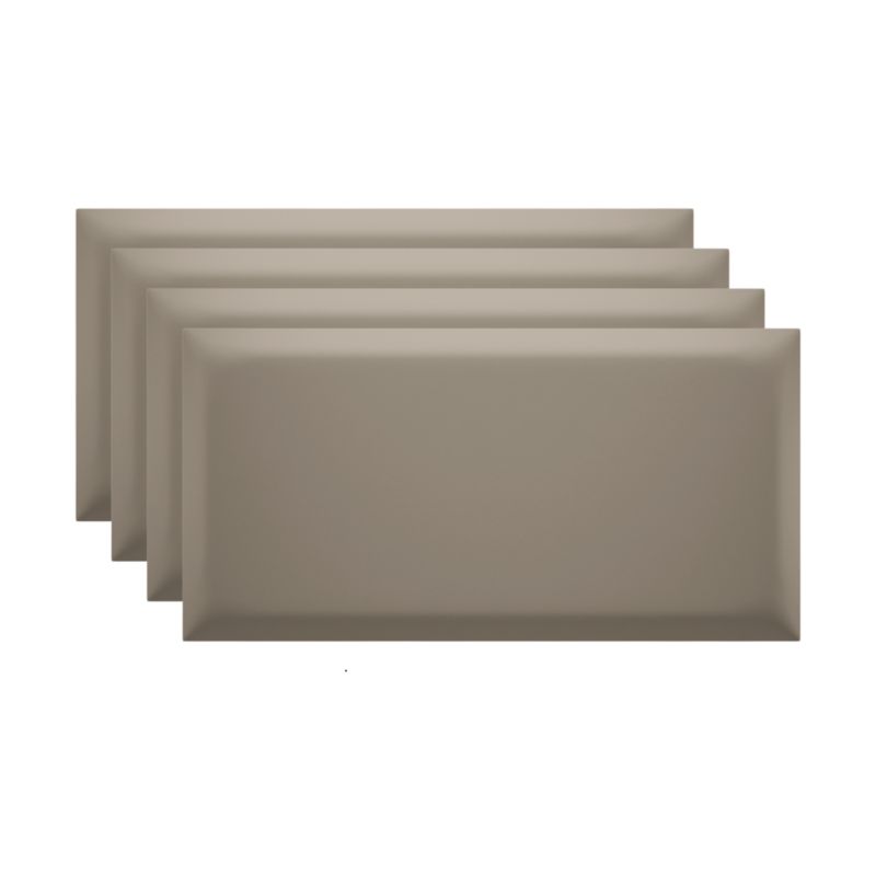 Panel ścienny tapicerowany Marbet Design SOFTLINE 60x30 cm RIVIERA16 beżowy 4 szt.
