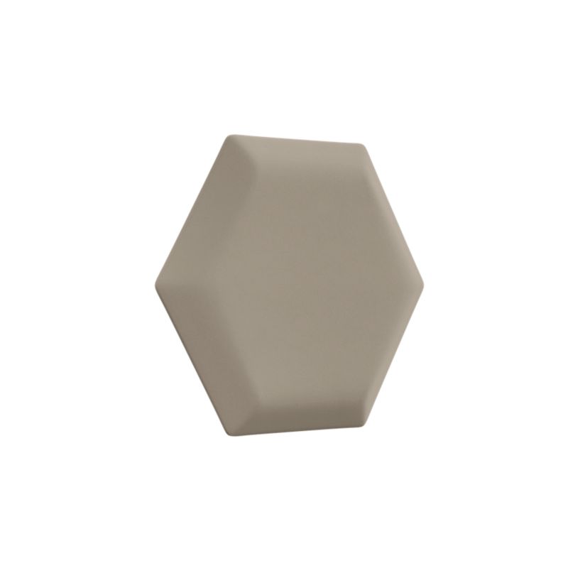 Panel ścienny tapicerowany Marbet Design SOFTLINE HEX 15 cm RIVIERA16 Beżowy 1 szt.