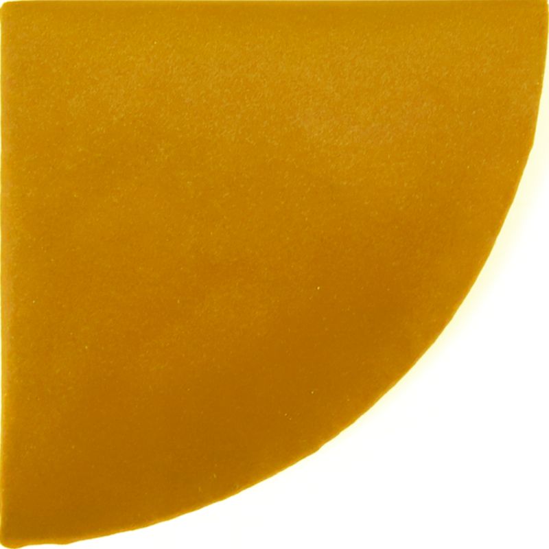 Panel ścienny tapicerowany Max-Stone 1/4 Koła 30 cm kolor miodowy Matt Velvet 48 1 szt.