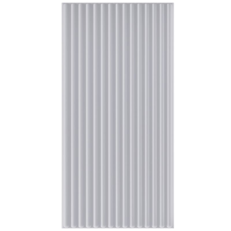 Panel dekoracyjny ścienny Marbet Design XPS 3D LINE ROLL A 100x50 cm white  4 szt.