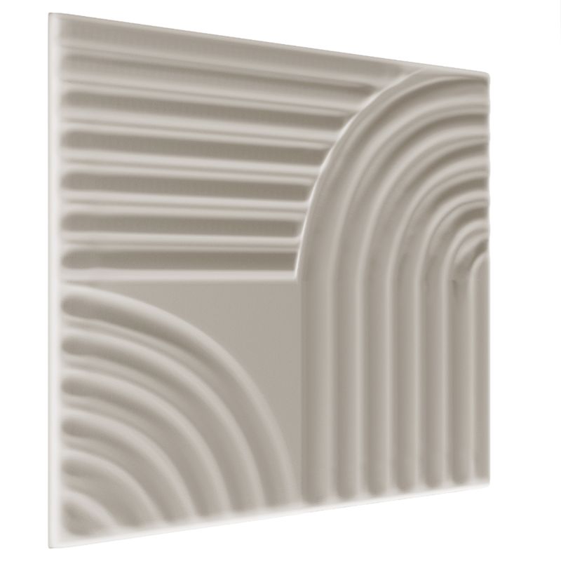 Panel dekoracyjny ścienny Marbet Design XPS 3D LINE STUCCO 50x50 cm cashmere 8 szt.
