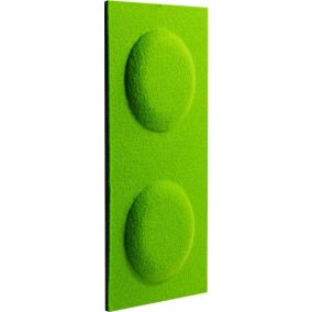Panel dekoracyjny Decosa 30 x 15 cm filcowy klocek zielony