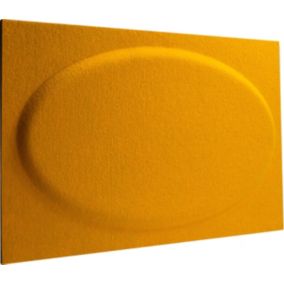 Panel dekoracyjny Decosa 60 x 30 cm filcowy kafel musztardowy