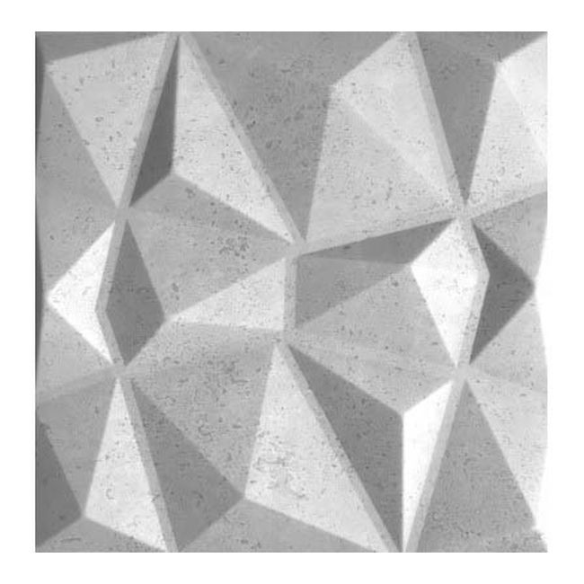 Panel dekoracyjny Decosa Montego 50 x 50 cm szary