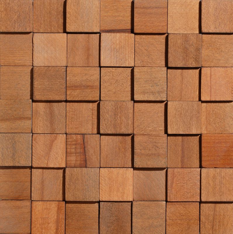 Panel dekoracyjny drewniany Stegu Cube 0,47 m2