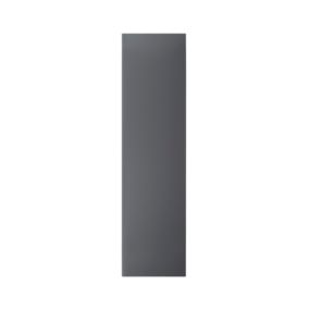 Panel do słupka GoodHome Stevia / Garcinia Innovo 64 x 240 cm antracyt