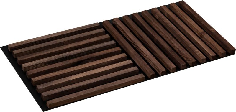 Panel drewniany Stegu Linea Dark dąb ciemny 0,58 m2
