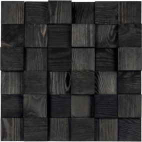 Panel drewniany Stegu Pino grafit ombre 0,6 m2