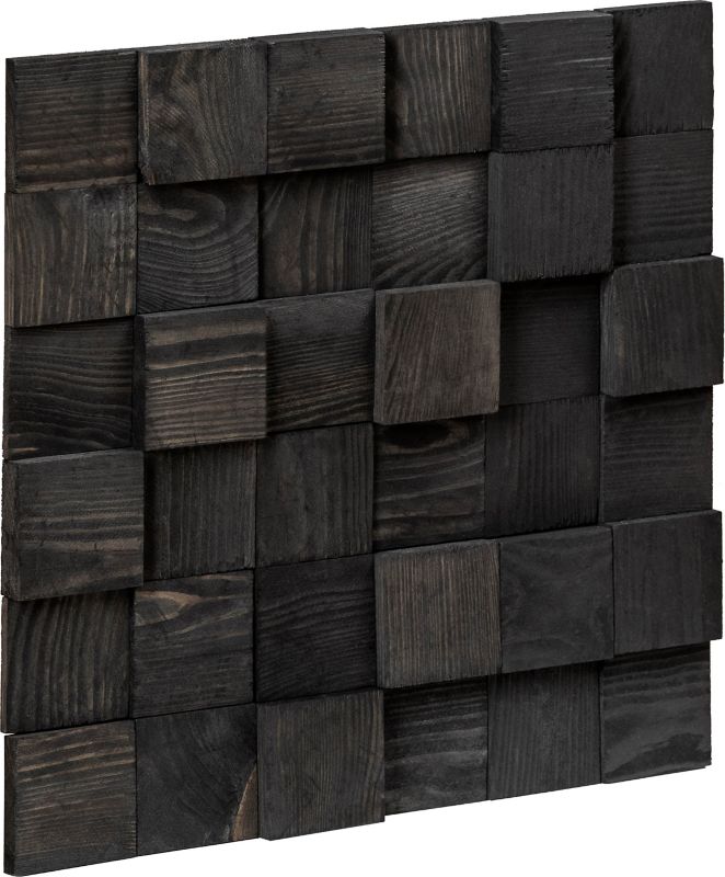 Panel drewniany Stegu Pino grafit ombre 0,6 m2