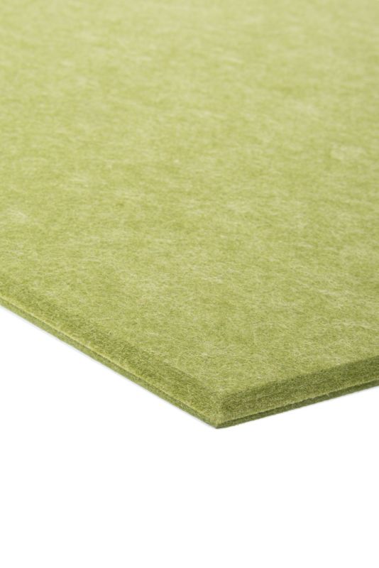 Panel filcowy ścienny dekoracyjny Multidecor Felly  40 x 46 cm  9 mm heksagon gładki zielony 2 szt.