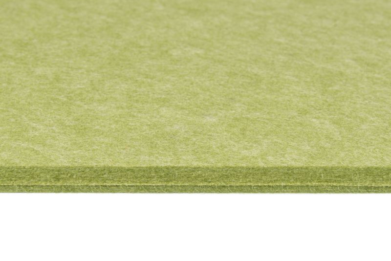 Panel filcowy ścienny dekoracyjny Multidecor Felly  40 x 46 cm  9 mm heksagon gładki zielony 2 szt.