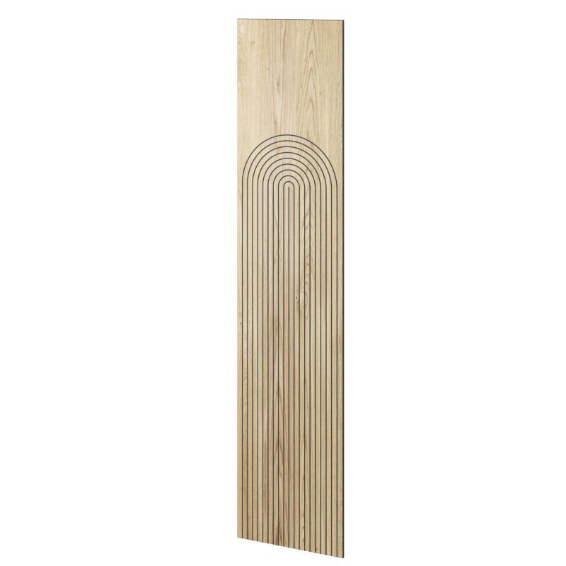 Panel frezowany fornir naturalny dębowy LAMELE3D Kyoto 1 szt