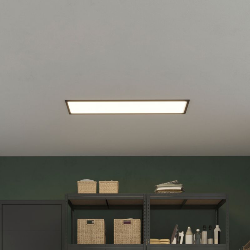 Panel GoodHome Jemison 3600 lm 120 x 30 cm czarny