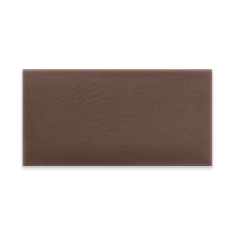 Panel INTESI ścienny tapicerowany brązowy prostokątny 90x30 cm 1 szt.