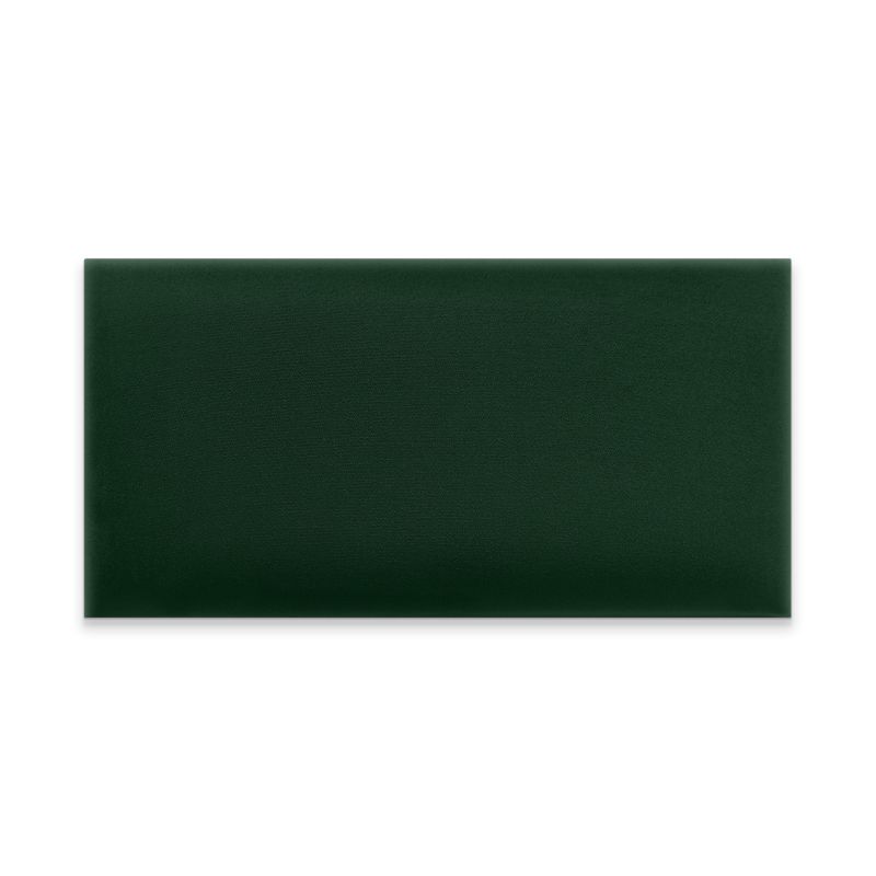 Panel INTESI ścienny tapicerowany butelkowa zieleń prostokątny 90x30 cm 1 szt.