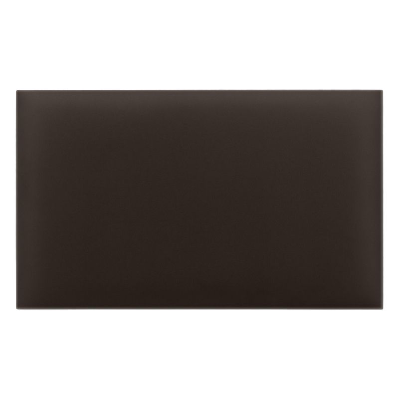 Panel INTESI ścienny tapicerowany eko skórabrązowy 60x30 cm prostokątny 1 szt.