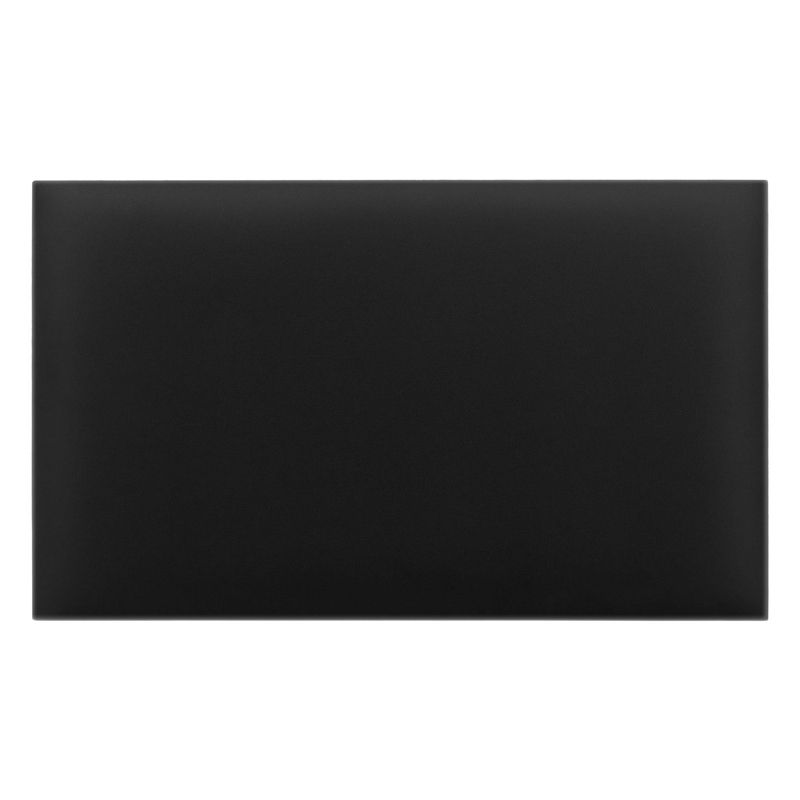 Panel INTESI ścienny tapicerowany eko skóraczarny 90x15 cm prostokątny 1 szt.