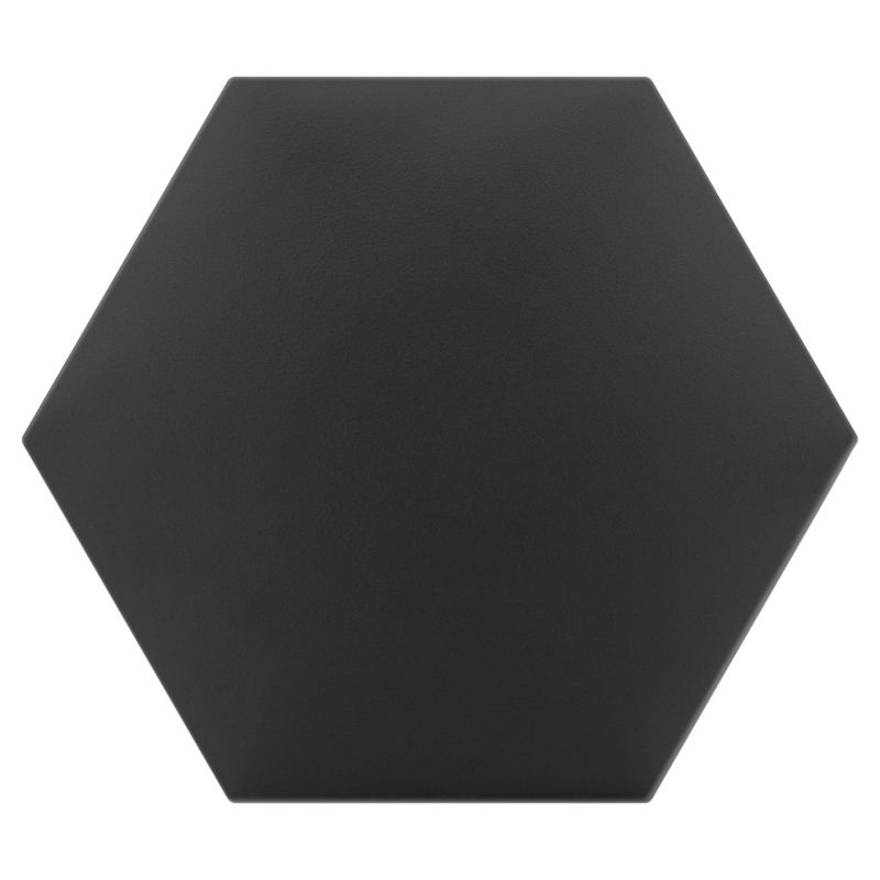 Panel INTESI ścienny tapicerowany heksagon eko skóra grafitowy 30x26 cm 1 szt.