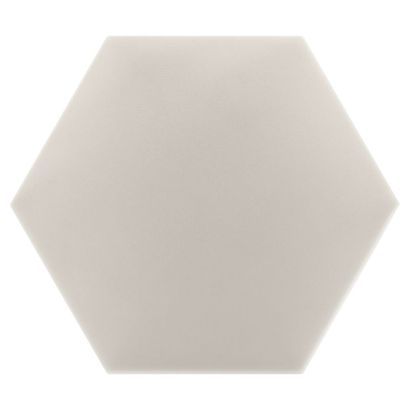 Panel INTESI ścienny tapicerowany heksagon eko skóra kremowy 30x26 cm 1 szt.