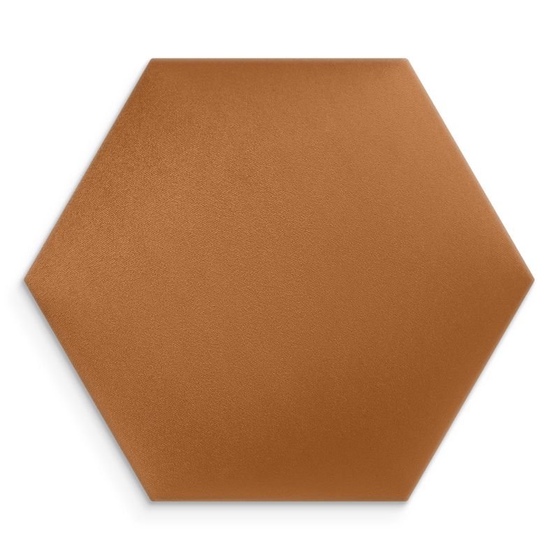 Panel INTESI ścienny tapicerowany heksagon miodowy 40x35 cm 1 szt.