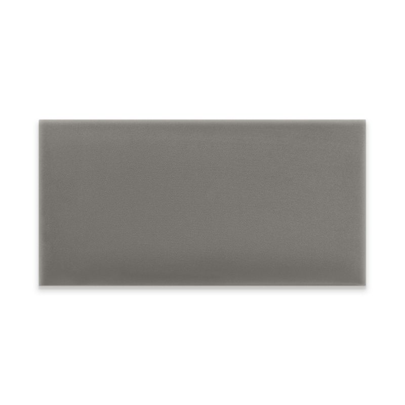 Panel INTESI ścienny tapicerowany jasny szary prostokątny 50x30 cm 1 szt.