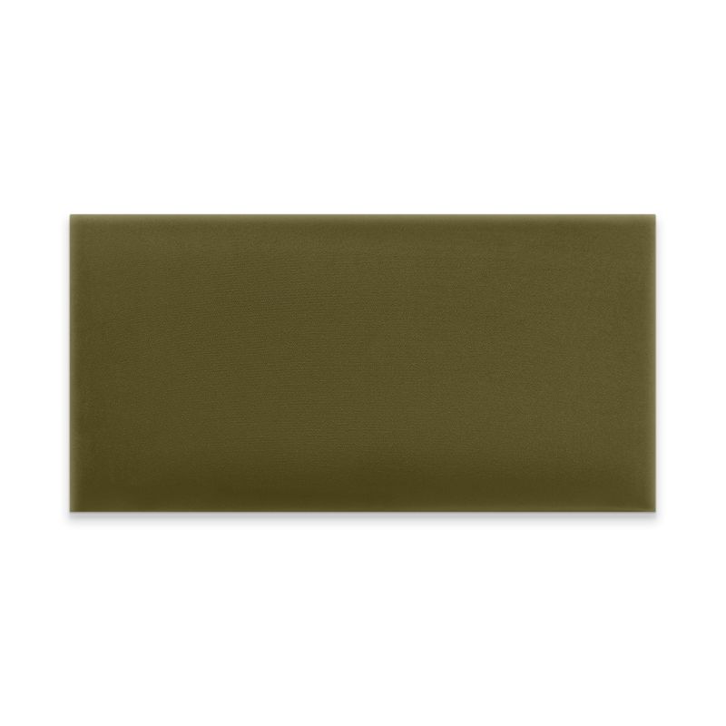 Panel INTESI ścienny tapicerowany khaki prostokątny 70x30 cm 1 szt.