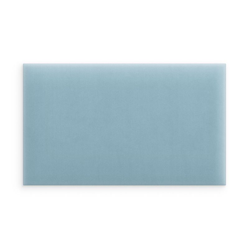 Panel INTESI ścienny tapicerowany Magic Velvet błękitny 80x20 cm prostokątny 1 szt.