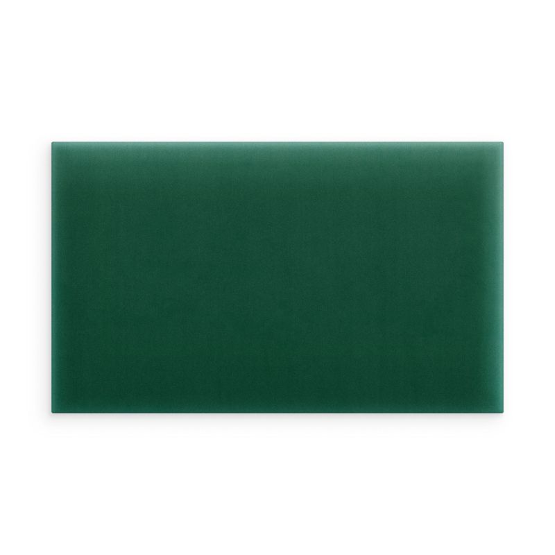 Panel INTESI ścienny tapicerowany Magic Velvet butelkowa zieleń 80x20 cm prostokątny 1 szt.