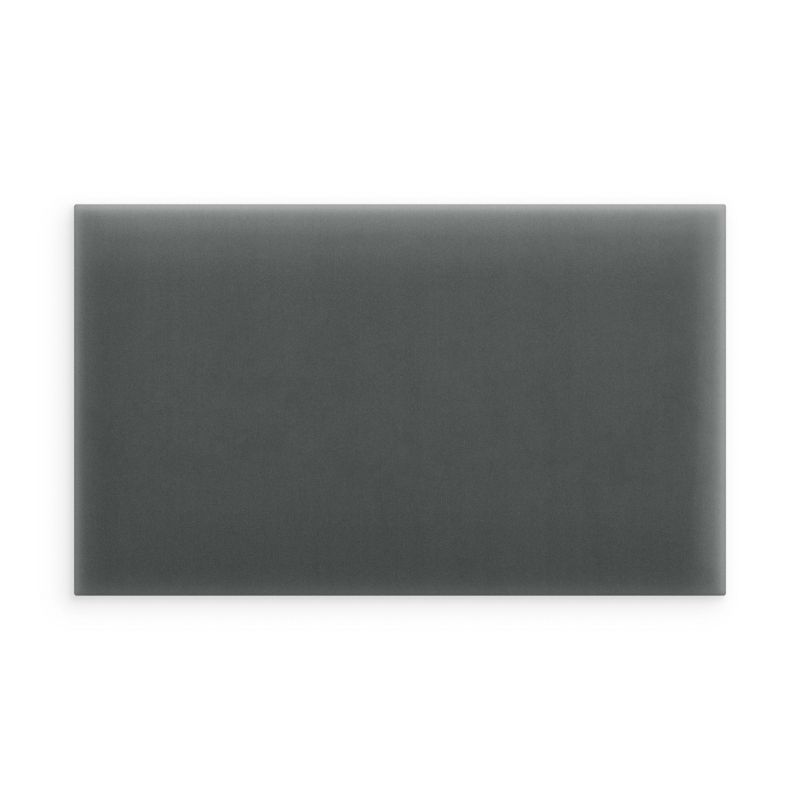 Panel INTESI ścienny tapicerowany Magic Velvet grafitowy 70x30 cm prostokątny 1 szt.