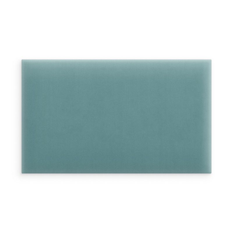Panel INTESI ścienny tapicerowany Magic Velvet lazurowy prostokątny 60 x 20 cm 1 szt.