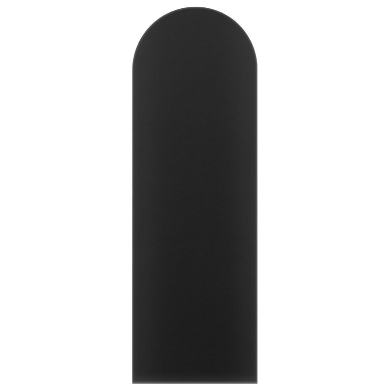 Panel INTESI ścienny tapicerowany płotek eko skóra czarny 30x80 cm 1 szt.