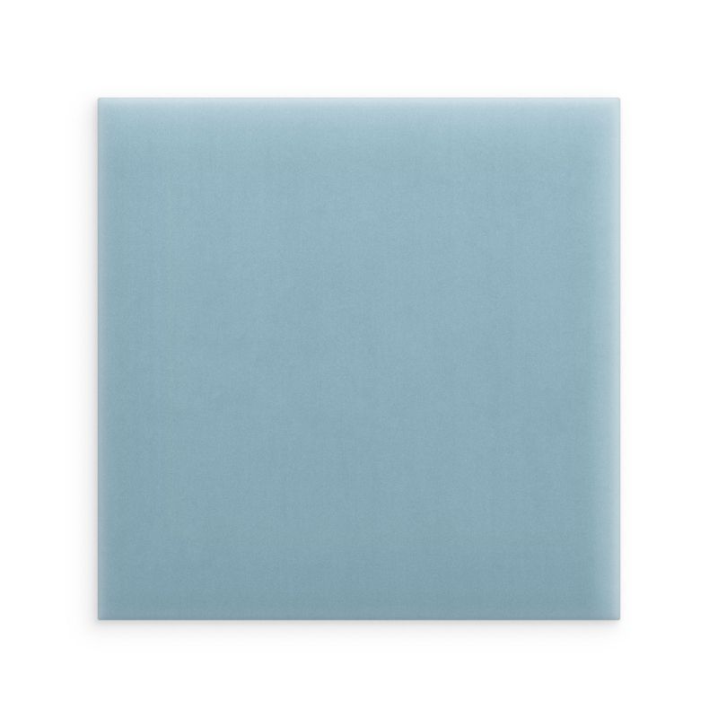 Panel INTESI Magic Velvet ścienny tapicerowany błękitny 50x50 cm kwadratowy 1 szt.