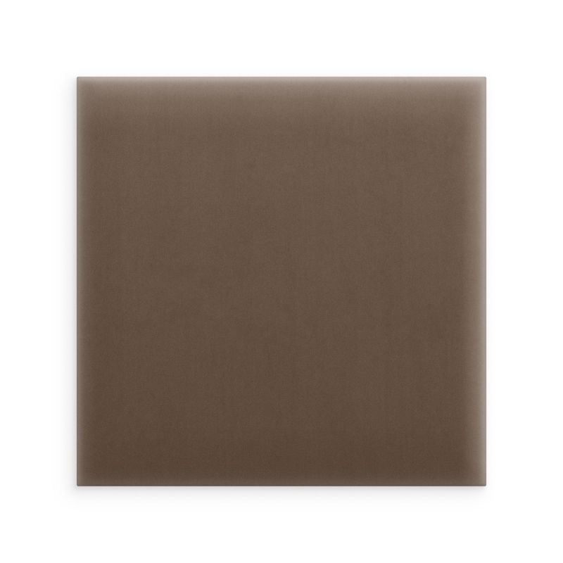 Panel INTESI Magic Velvet ścienny tapicerowany brązowy 50x50 cm kwadratowy 1 szt.