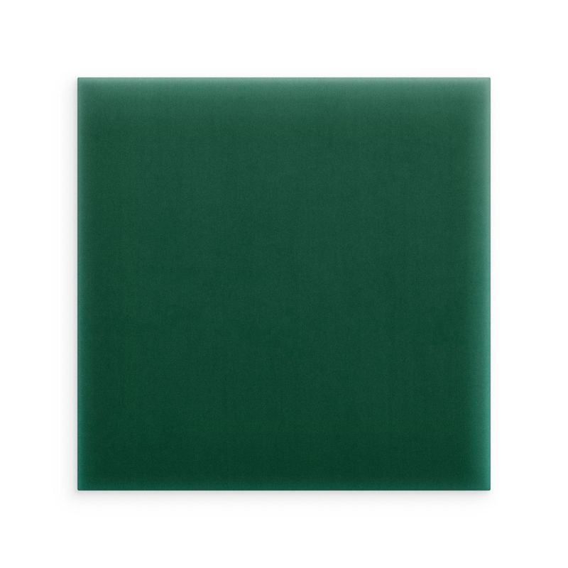 Panel INTESI Magic Velvet ścienny tapicerowany butelkowa zieleń 40 x 40 cm kwadratowy 1 szt.