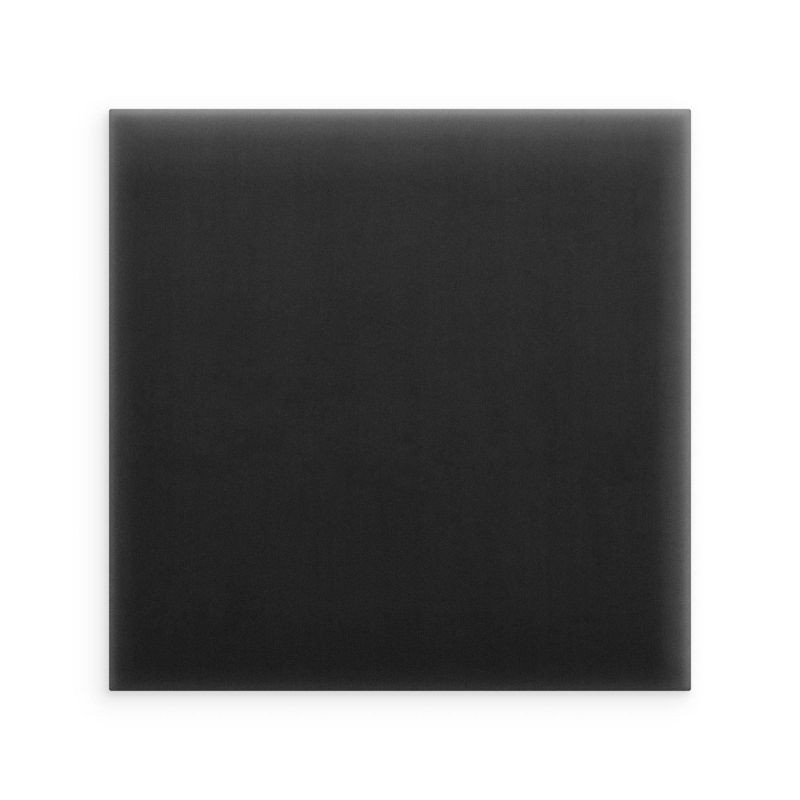 Panel INTESI Magic Velvet ścienny tapicerowany czarny kwadratowy 30x30 cm 1 szt.