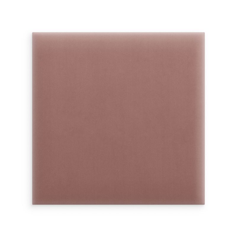 Panel INTESI Magic Velvet ścienny tapicerowany kwadratowy brudny róż 30 x 30 cm 1 szt.
